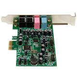 STARTECH 7.1 Channel Sound Card, PCI Express, 24-bit, 192KHz, SPDIF Digital Optical and 3.5mm Analog Audio