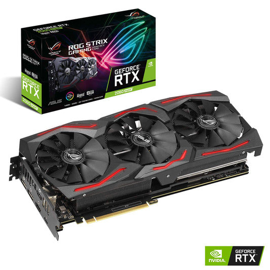 ASUS ROG STRIX GeForce RTX 2060 SUPER Advanced Overclocked 8G GDDR6 HDMI DisplayPort USB Type-C Gaming Graphics Card (ROG-STRIX-RTX-2060S-A8G)