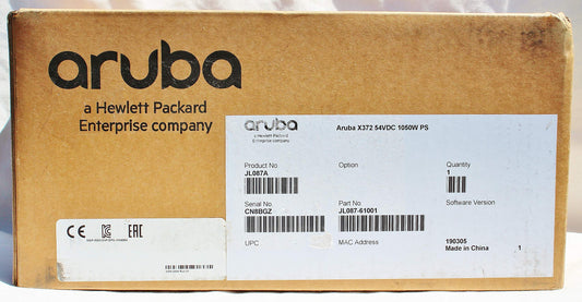 HP JL087A X372 54VDC 1050W Power Supply JL087A#ABA