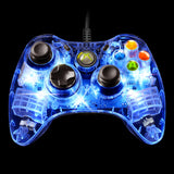 PDP Afterglow Wired Controller: Blue for Xbox 360