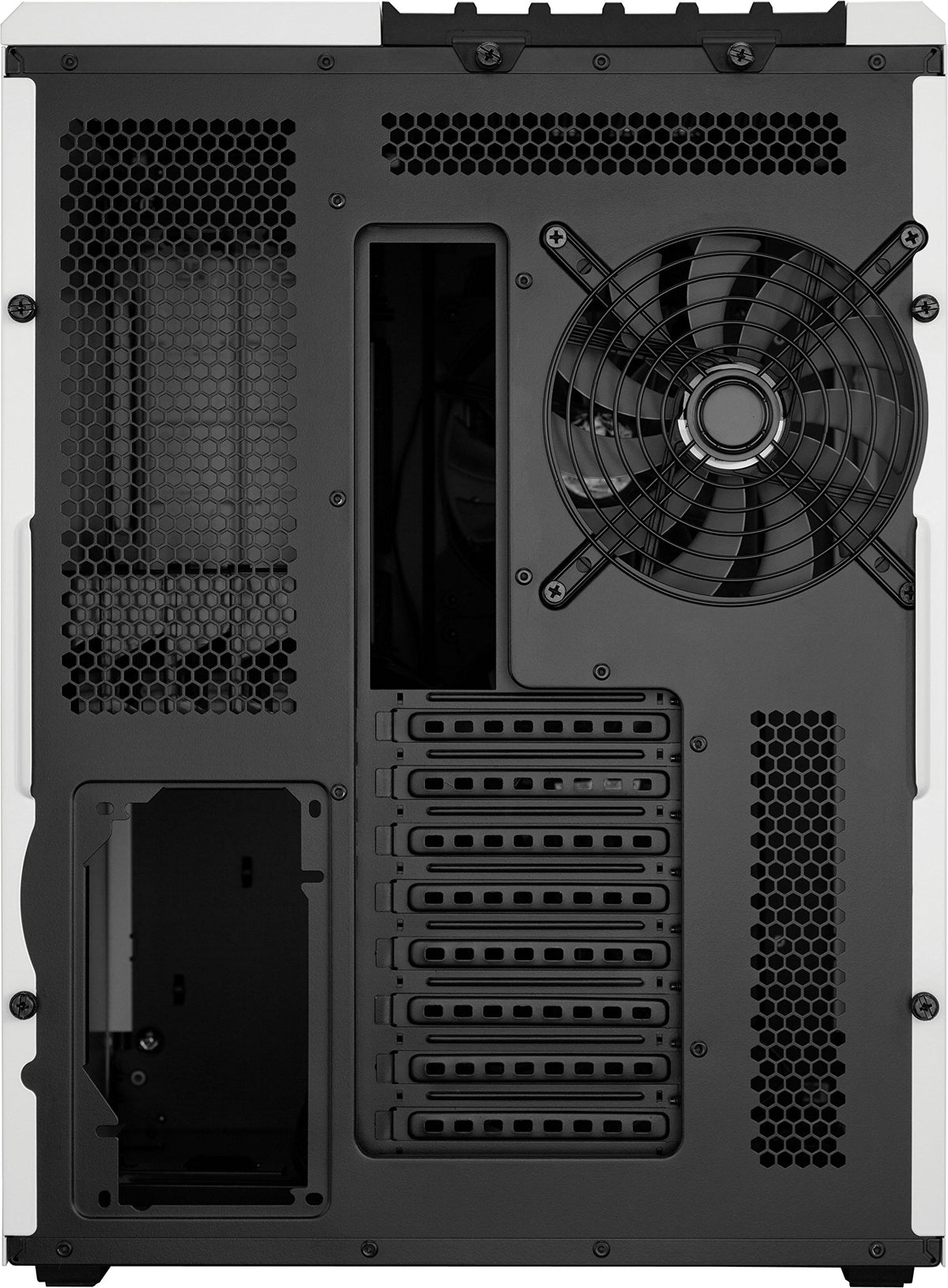 Corsair CC-9011048-WW Carbide Series Air 540 Windowed ATX High Airflow Cube Performance Computer Case with White LED Fan - Arctic White