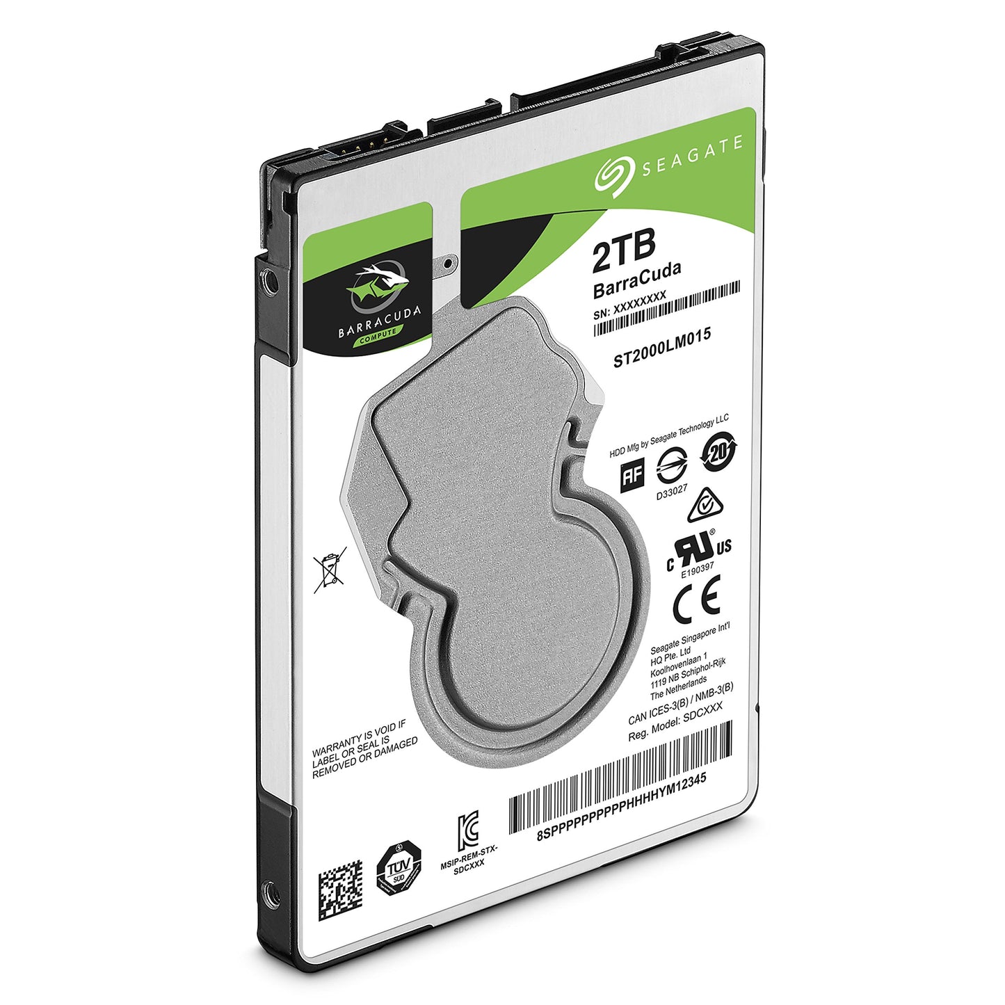 SEAGATE - Seagate Barracuda 2TB 2.5 SATA HDD 128MB