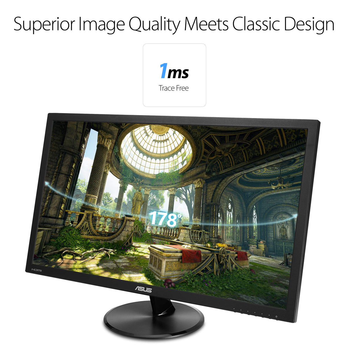 ASUS VP228HE 21.5" Full HD 1920x1080 1ms HDMI VGA Eye Care Monitor