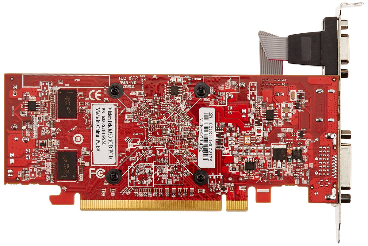 Radeon Hd 6350 Pcie 1gb Ddr3 Dvi-I Hdmi Vga B2 Retail (900479)
