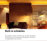 Eve Energy Strip - Smart Triple Outlet & Power Meter with surge, overvoltage, overcurrent protection, Apple HomeKit Technology