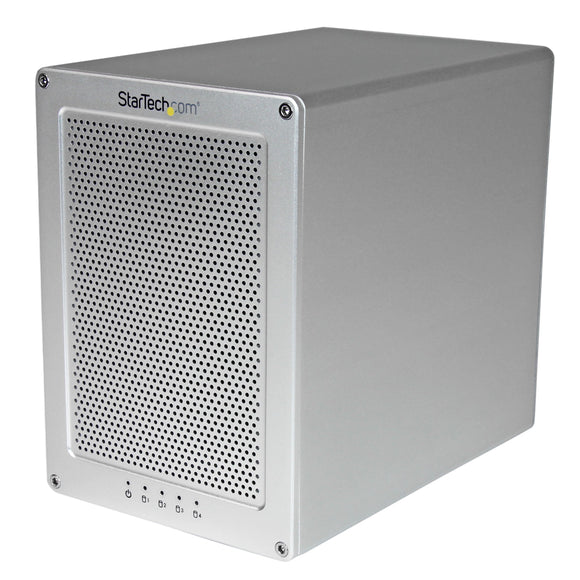 StarTech.com 4-Bay Thunderbolt 2 Hard Drive Enclosure with RAID - Quad-Bay 3.5
