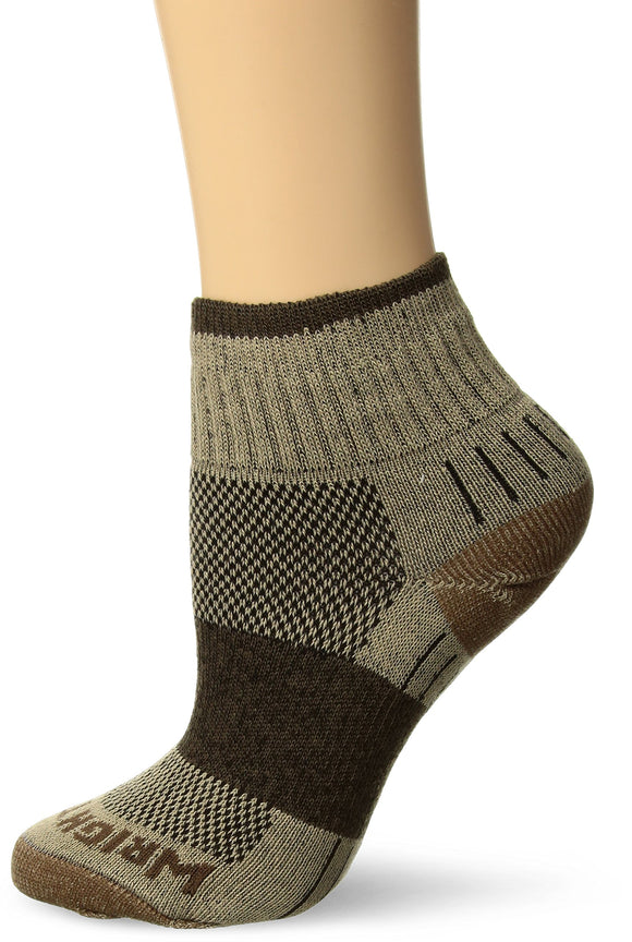 Wrightsock DL Escape Quarter Khaki SM (Women's Shoe 4-6)
