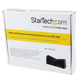 StarTech.com USB to SATA External Hard Drive Docking Station for 2.5in SATA HDD - SATA Hard Drive Dock (SATDOCK25U)