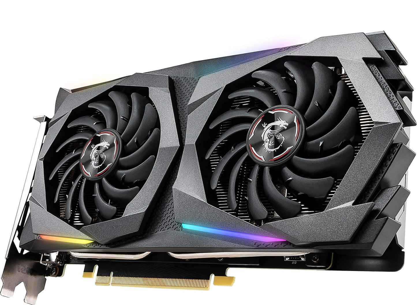 MSI Gaming GeForce GTX 1660 128-Bit HDMI/DP 6GB GDRR5 HDCP Support DirectX 12 Dual Fan VR Ready OC Graphics Card (GTX 1660 Gaming X 6G)