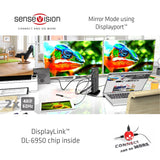 CLUB 3D USB 3.0 Dual DisplayPort 4K Monitor Universal Laptop Docking Station Windows (Dual 4K DisplayPort, Gigabit Ethernet, Audio, 6 USB Ports)