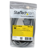 StarTech.com 10 ft DB9 RS232 Serial Null Modem Cable F/M - Null modem cable - DB-9 (M) to DB-9 (F) - 10 ft - SCNM9FM
