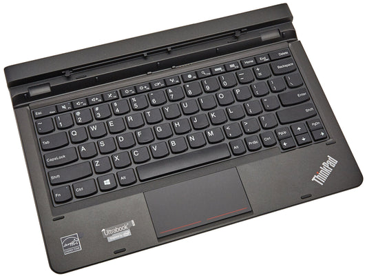 Lenovo ThinkPad Helix Ultrabook Keyboard US English - Cable Connectivity - English (US) - ClickPad - Compatible with Ultrabook, Tablet - Mechanical - Black