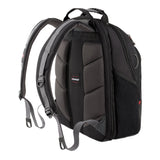 Wenger Wenger 600631 The LEGACY notebook carrying backpack, 16", Black/Gray (WA-7329-14F00)
