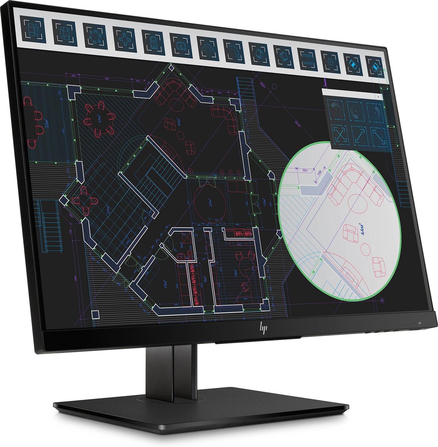 HP ZASOT Business Z24i G2 24" LED LCD Monitor - 16:10-5 ms GTG