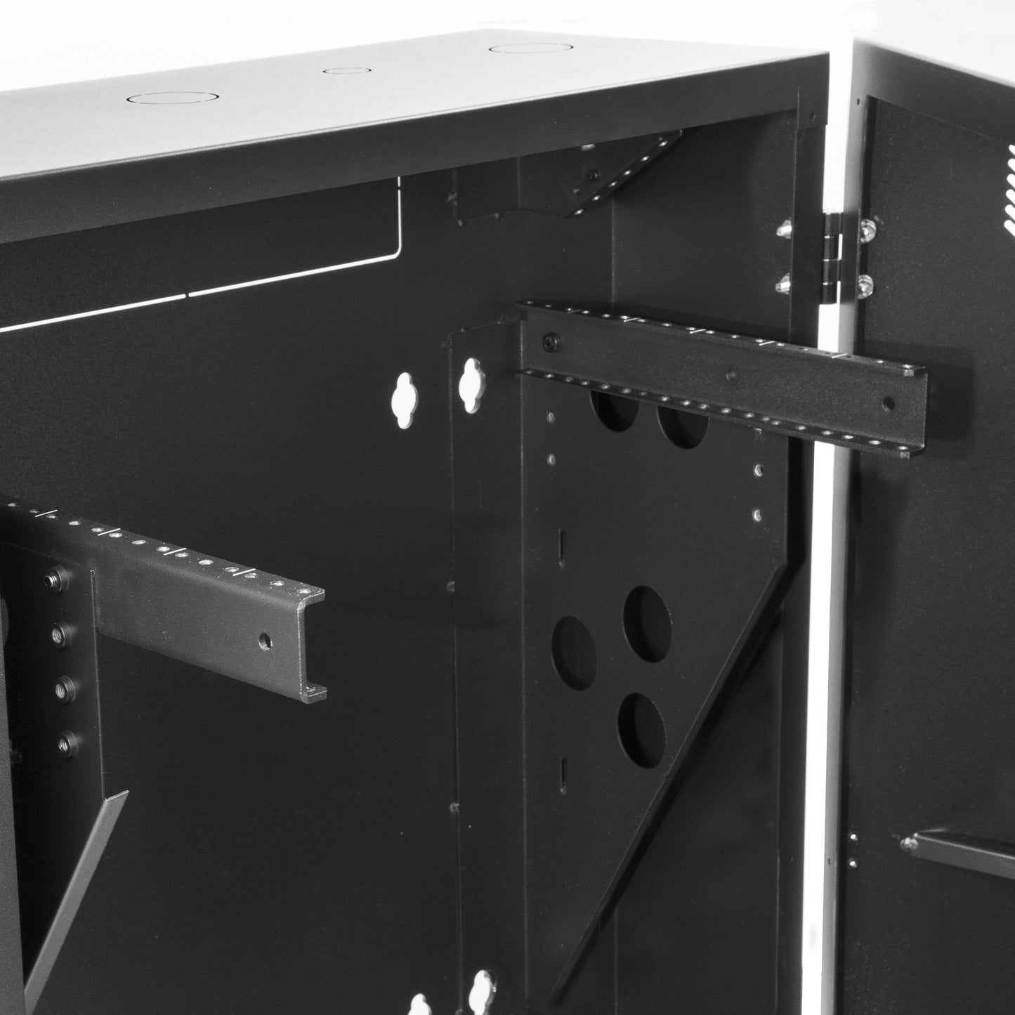 StarTech.com Server Cabinet - 6U - 30in Depth - Vertical - Wall Mount Network Rack - Network Enclosure - Wall Mount Server Rack (RK630WALVS)
