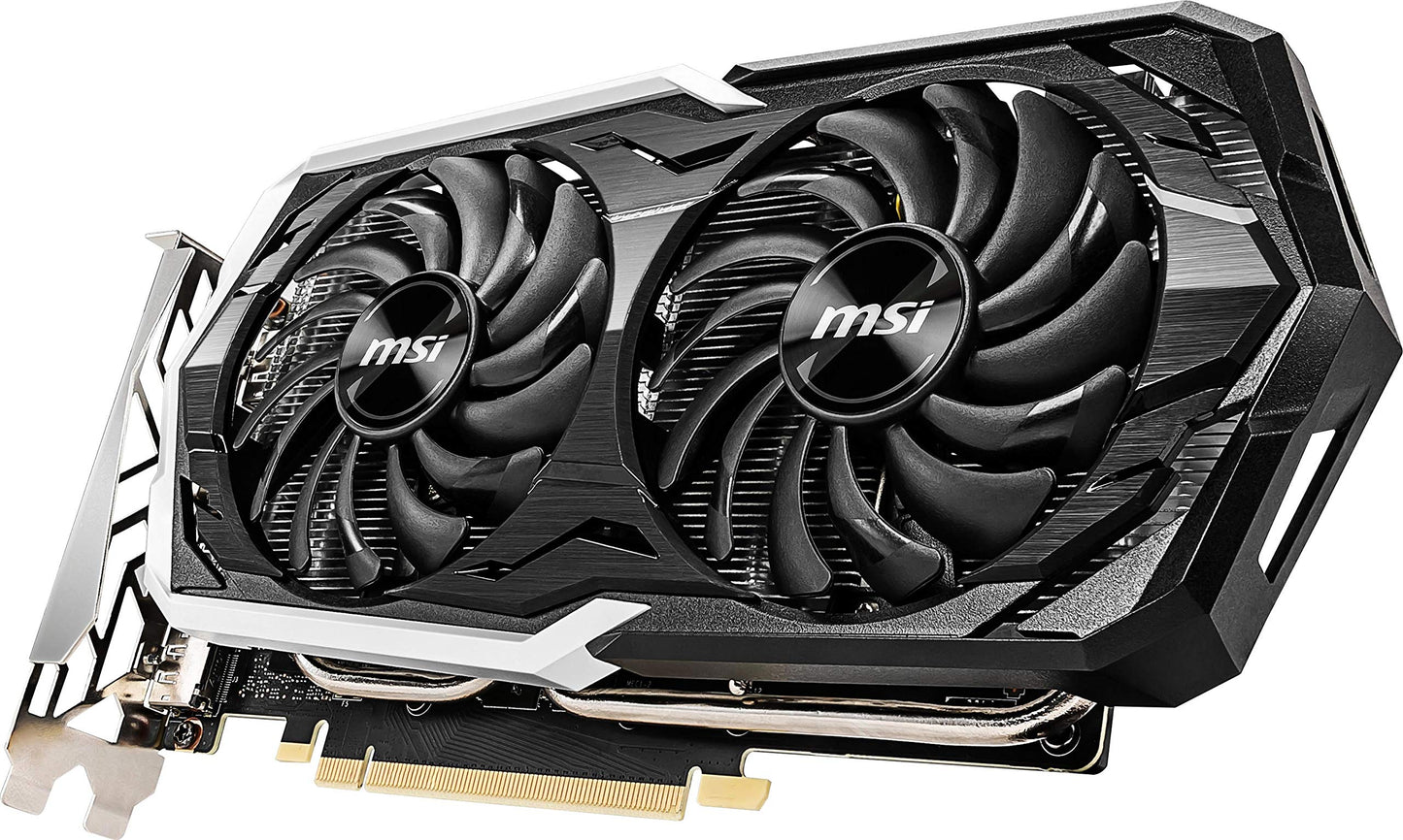MSI GeForce GTX 1660 DirectX 12 6GB 192-Bit GDDR5 PCI Express 3.0 x16 HDCP Ready Video Card Model GTX 1660 Armor 6G OC