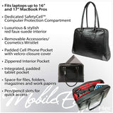 Mobile Edge MEMC1S Milano Laptop Handbag, Small (Black)
