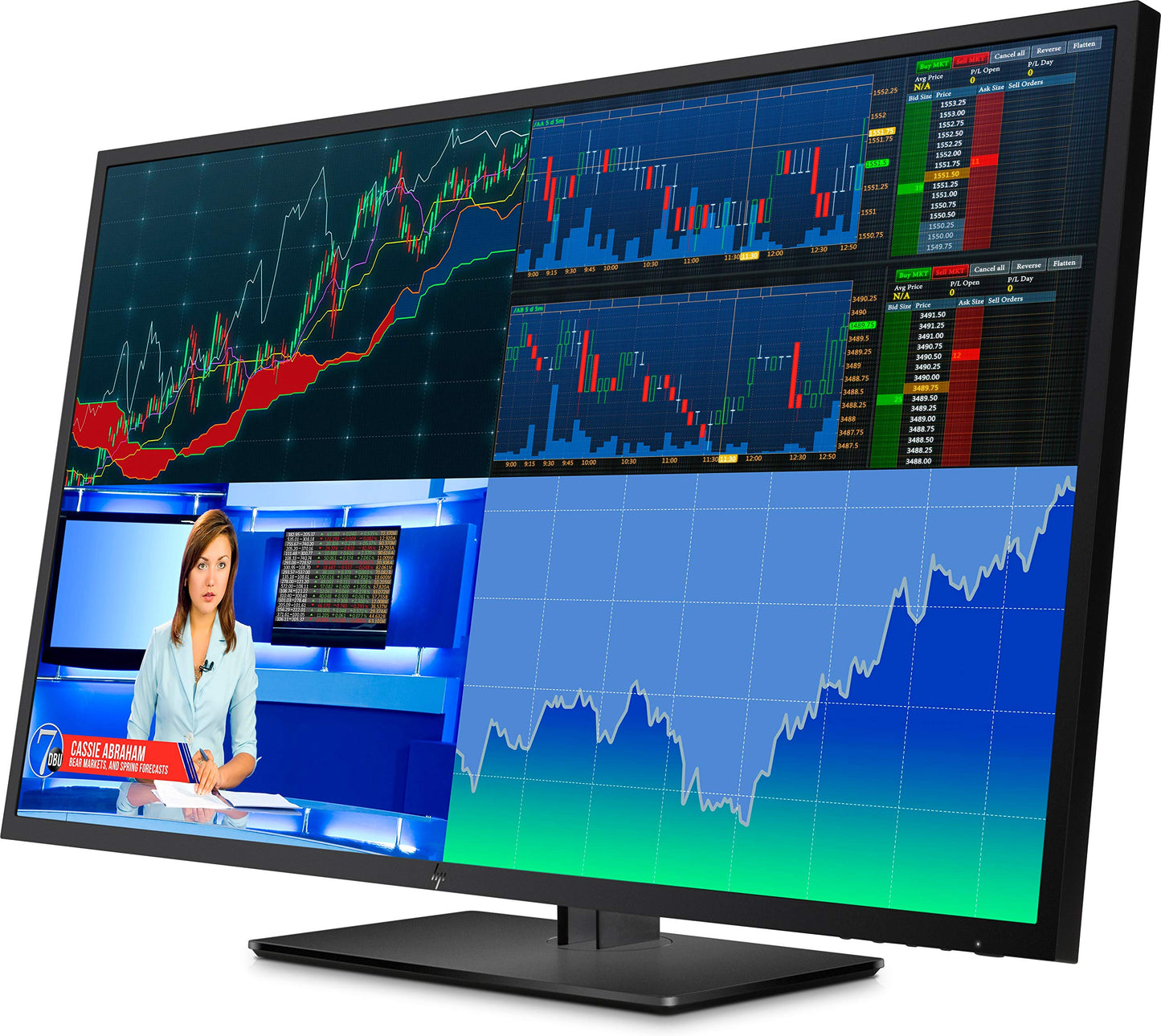 HP LED-Backlit LCD Monitor 42.5" Black Pearl (1AA85A8#ABA)