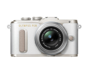 Olympus E-PL8 White Camera with 14-42mm IIR lens