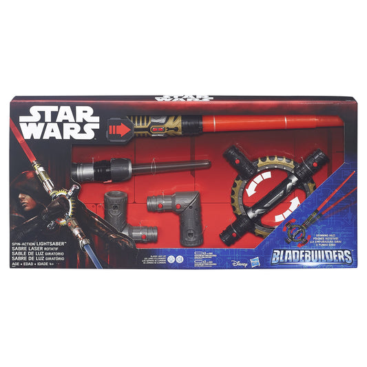 Star Wars BladeBuilders Spin-Action Lightsaber