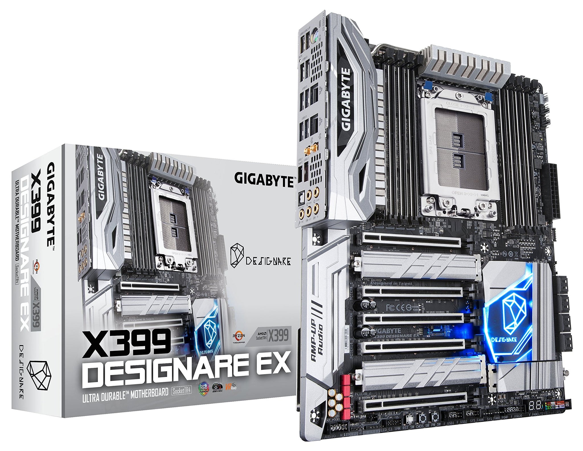 GIGABYTE X399 Designare EX (AMD Ryzen Thread Ripper TR4/ATX /3X M.2/WI –  OneDealOutlet Featured Deals