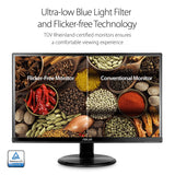 Asus VA229HR 22" Monitor Frameless 1080P 75Hz IPS Eye Care HDMI VGA with 178° Wide Viewing Angle