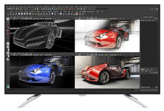 Philips BDM4350UC 43" Brilliance Monitor, 4K UHD3840x2160 IPS 10-Bit Panel, Multiview Pip/Pbp, Hdmix2/Displayportx2/VGA, USB 3.0 Hub, Speakers