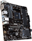 MSI ProSeries AMD Ryzen 1st and 2ND Gen AM4 M.2 USB 3 DDR4 D-Sub DVI HDMI Micro-ATX Motherboard (B450M PRO-VDH Plus)