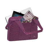 RivaCase 15.6in Laptop Bag Central Purple 8291