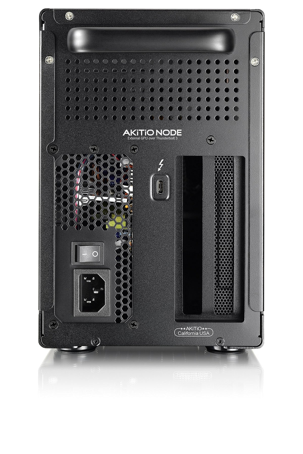 Open Box Akitio Node - Thunderbolt3 eGPU for Windows (Now Compatible w/ Thunderbolt3 Mac Running MacOS High Sierra Using AMD Cards)