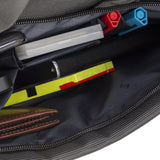 Rivacase 15.6 inch Laptop Bag w/Adjustable Strap and Anti-Slip Shoulder Pad - Black