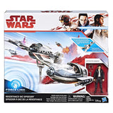 Star Wars Force Resistance Ski Speeder and Captain Poe Dameron Figure