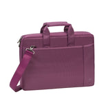 Rivacase 15.6 inch Stylish Laptop Shoulder Bag w/Padded Compartment - Violet