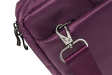 Rivacase 15.6 inch Stylish Laptop Shoulder Bag w/Padded Compartment - Violet