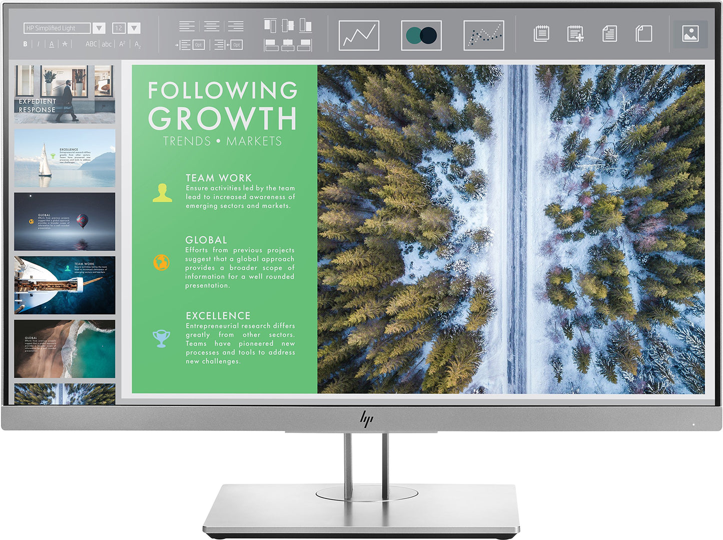 HP Business E243 23.8" LED LCD Monitor - 16:9-5 ms