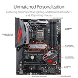 ASUS ROG Maximus X Hero (Wi-Fi AC) LGA1151 DDR4 DP HDMI M.2 Z370 ATX Motherboard with onboard 802.11ac WiFi, Gigabit LAN and USB 3.1 for 8th Generation Intel Core Processors