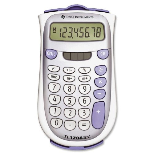 Texas Intruments TI-1706SV Handheld Pocket Calculator
