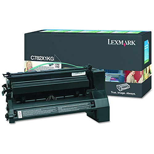 Lexmark C782X1KG Extra High Yield Return Program Black Toner Cartridge