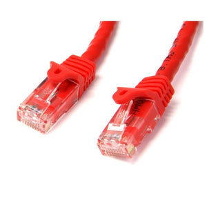 StarTech.com Red Gigabit Snagless RJ45 UTP Cat6 Patch Cable - 35 Feet (N6PATCH35RD)