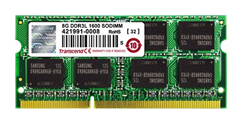 Transcend Information 8gb Ddr3l 1600 So-dimm 2rx8
