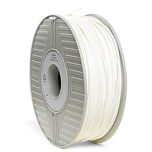 Verbatim PLA 3D Filament 3mm 1kg Reel, White 55260