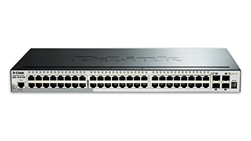 D-Link Systems 52-Port Gigabit SmartPro Stackable Switch & 4 10GbE SFP+ Ports (DGS-1510-52X)