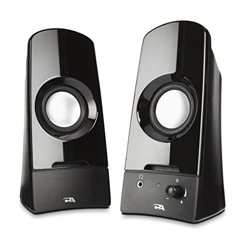 Computer speakers, a powerful 2.0 desktop speaker system from Cyber Acoustics 
(CA-2050)