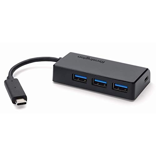 Kensington CH1000 USB-C to 4-Port USB 3.0 Hub for USB Type-C Devices (K33995WW)