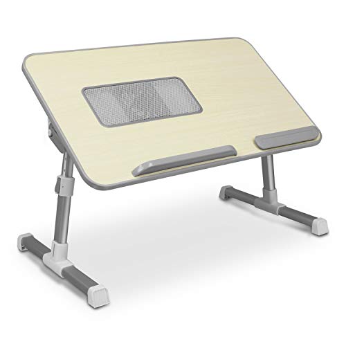 Adjustable Ergonomic Laptop Cooling Table with Cooling Fan