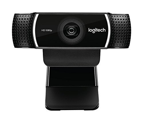 Logitech C922 Pro Stream Webcam 1080P Camera for HD Video Streaming & Recording 720P At 60Fps with Free Tripod (960-0010