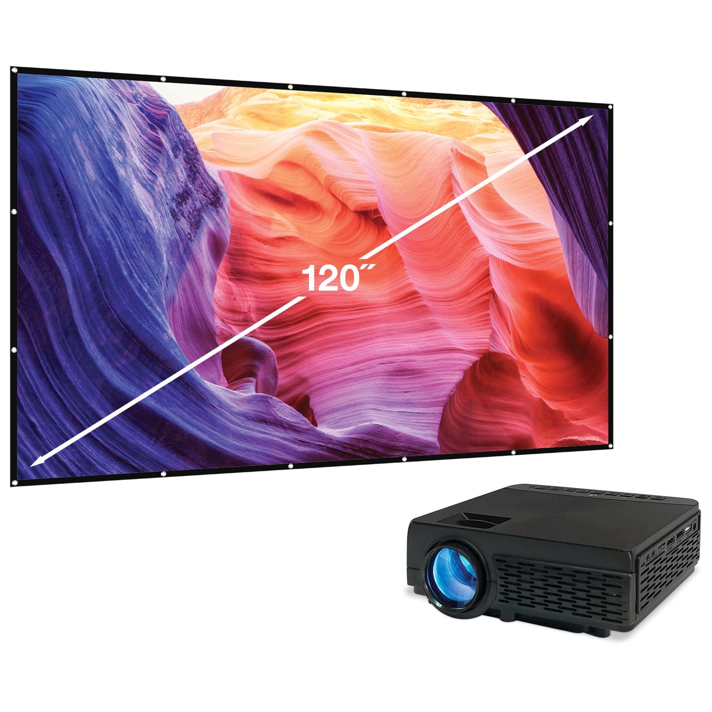MINI HOME THEATER PROJECTOR WITH BLUETOOTH