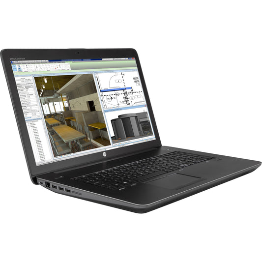 HP ZBOOK 17 G3 17.3" MOBILE WORKSTATION INTEL CORE I7 I7-6700HQ QUAD-CORE 2.60Ghz Windows 7 Pro