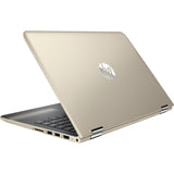 HP Pavilion x360 13-u000 13-u020ca 13.3" Touchscreen 2 in 1 Notebook - 1366 x 768 - Core i3 i3-6100U - 4 GB RAM - 500 GB HDD - Ash Silver, Modern Golden - Windows 10 Home 64-bit - Intel HD Graphics 520 Bluetooth