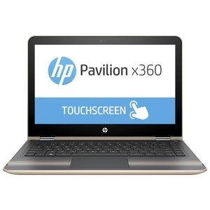 HP Pavilion x360 13-u000 13-u020ca 13.3" Touchscreen 2 in 1 Notebook - 1366 x 768 - Core i3 i3-6100U - 4 GB RAM - 500 GB HDD - Ash Silver, Modern Golden - Windows 10 Home 64-bit - Intel HD Graphics 520 Bluetooth